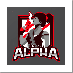 I'm The Alpha (18) Posters and Art